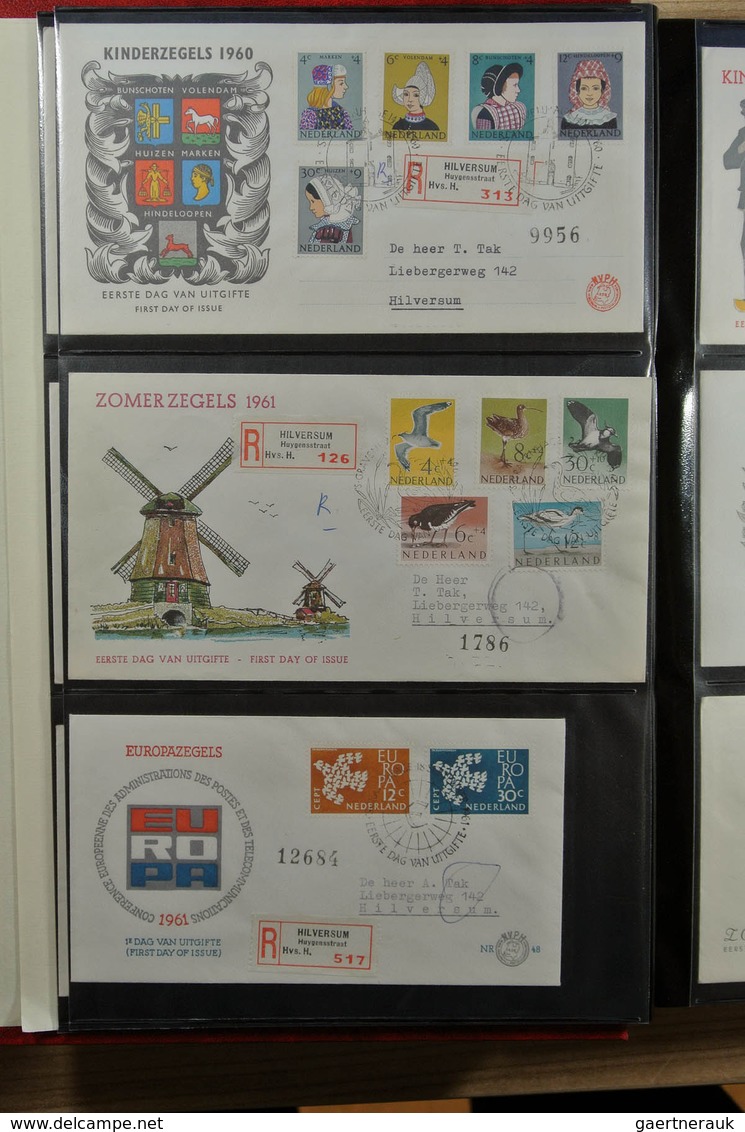 27476 Niederlande: 1959-2009 As good as complete collection FDC's of the Netherlands 1959-2009 in 7 FDC al