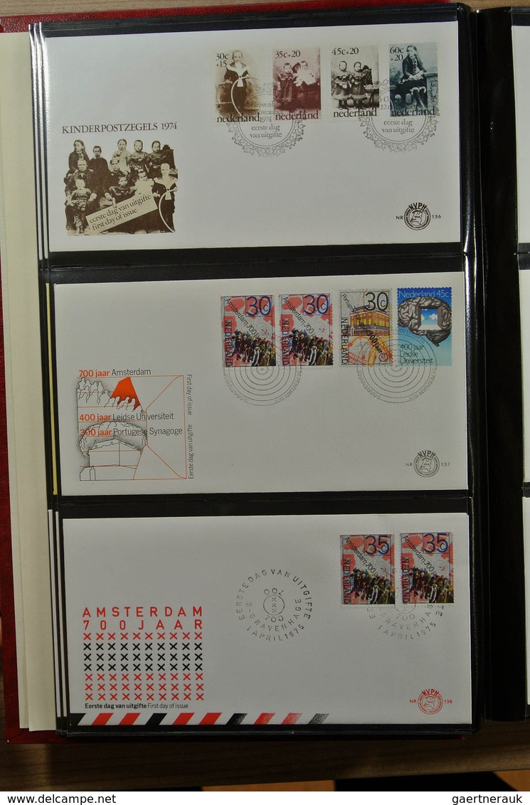 27476 Niederlande: 1959-2009 As good as complete collection FDC's of the Netherlands 1959-2009 in 7 FDC al