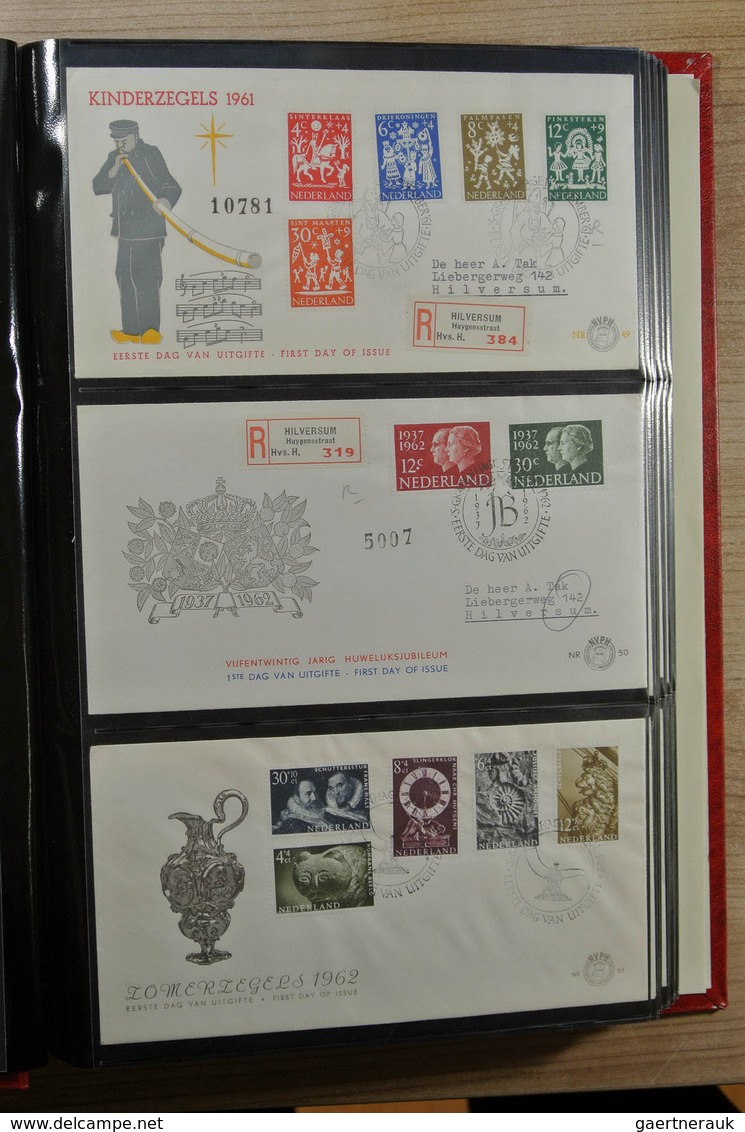 27476 Niederlande: 1959-2009 As good as complete collection FDC's of the Netherlands 1959-2009 in 7 FDC al