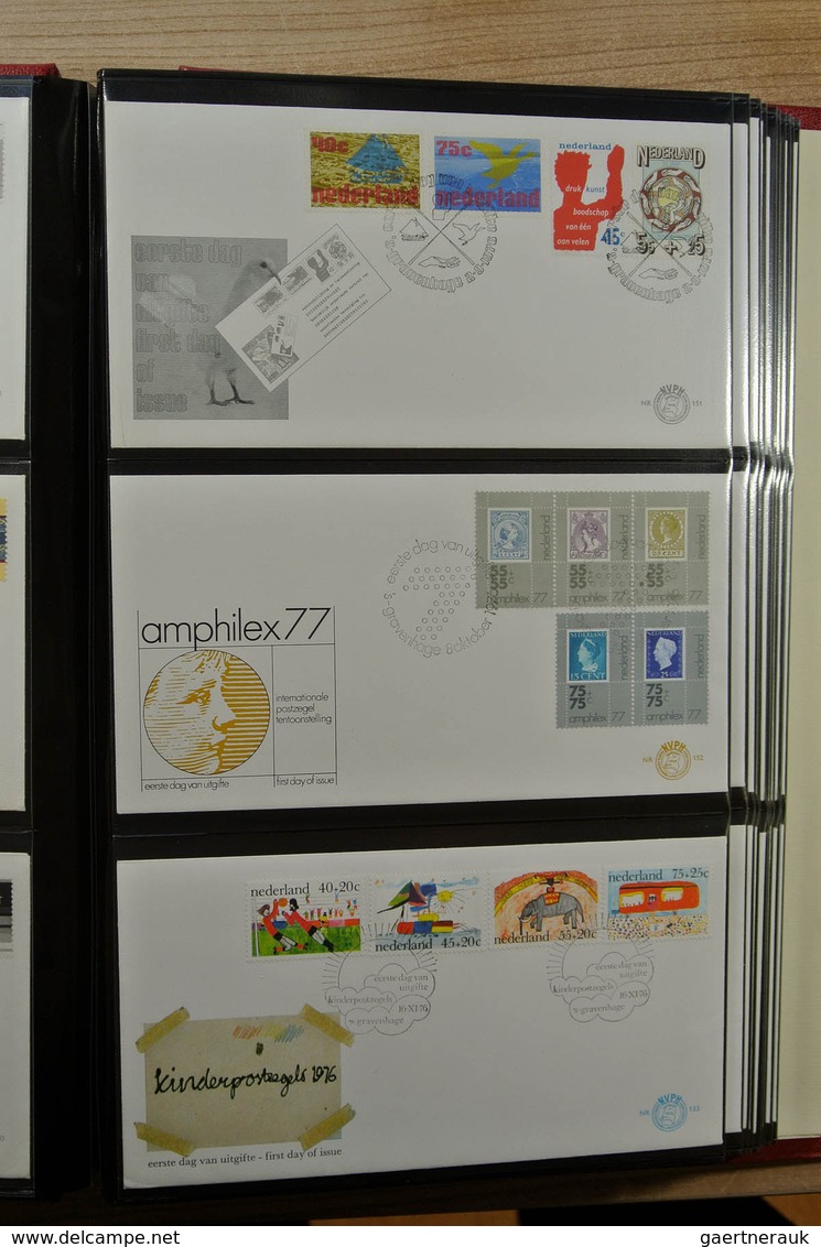 27476 Niederlande: 1959-2009 As good as complete collection FDC's of the Netherlands 1959-2009 in 7 FDC al