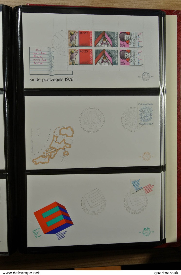 27476 Niederlande: 1959-2009 As good as complete collection FDC's of the Netherlands 1959-2009 in 7 FDC al