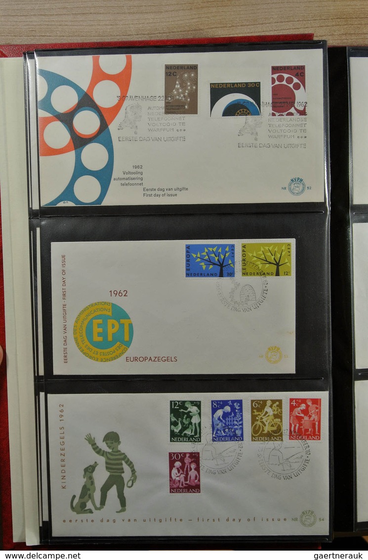 27476 Niederlande: 1959-2009 As good as complete collection FDC's of the Netherlands 1959-2009 in 7 FDC al