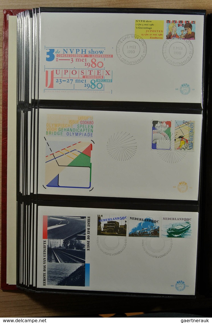 27476 Niederlande: 1959-2009 As good as complete collection FDC's of the Netherlands 1959-2009 in 7 FDC al