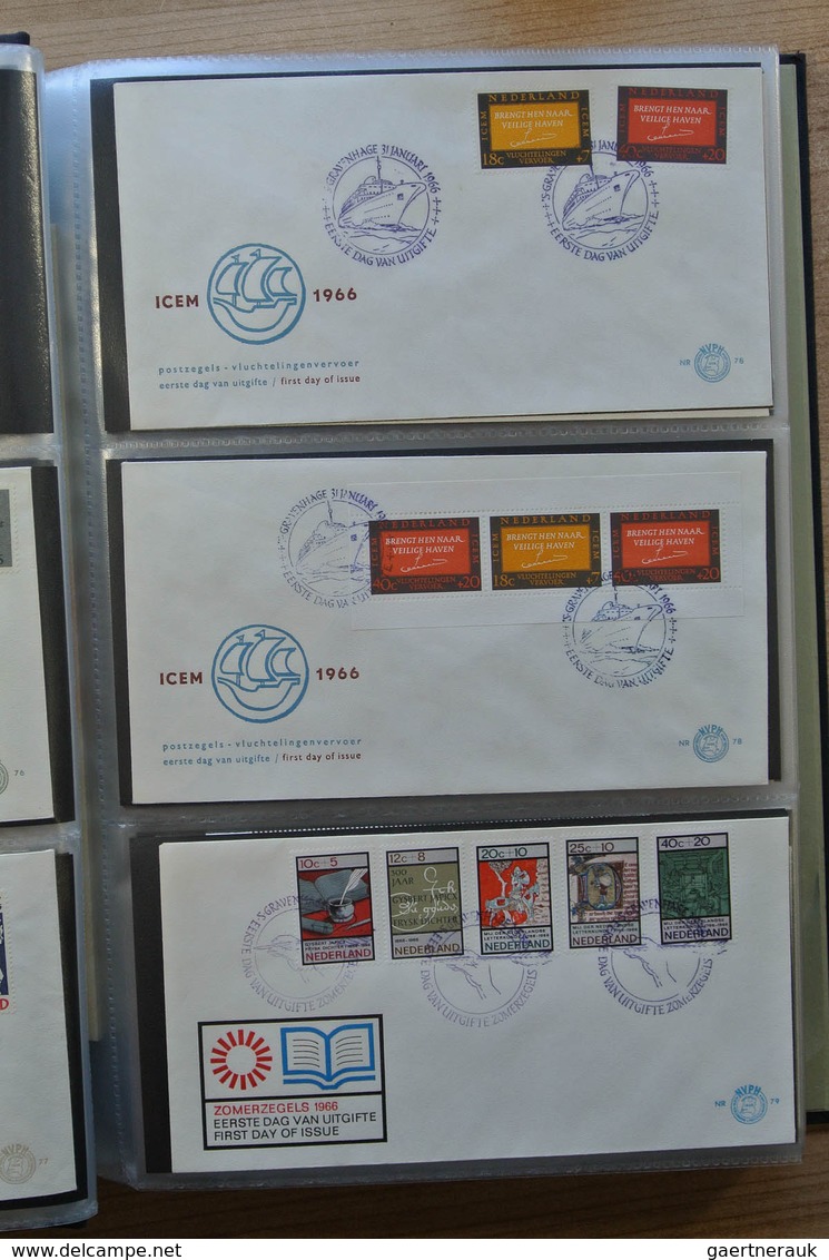 27479 Niederlande: 1960-2013. Apparently Complete, Unaddressed Collection FDC's Of The Netherlands 1960-20 - Lettres & Documents