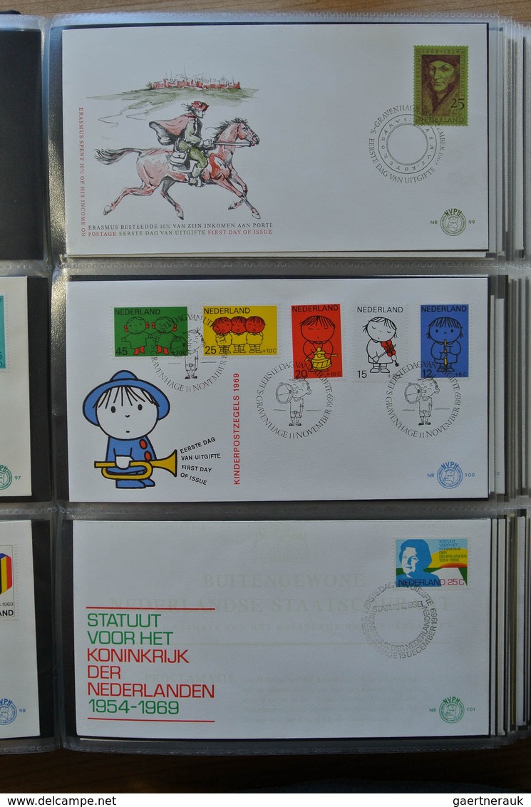 27479 Niederlande: 1960-2013. Apparently complete, unaddressed collection FDC's of the Netherlands 1960-20