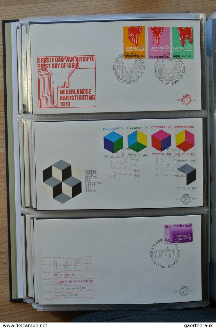 27479 Niederlande: 1960-2013. Apparently complete, unaddressed collection FDC's of the Netherlands 1960-20