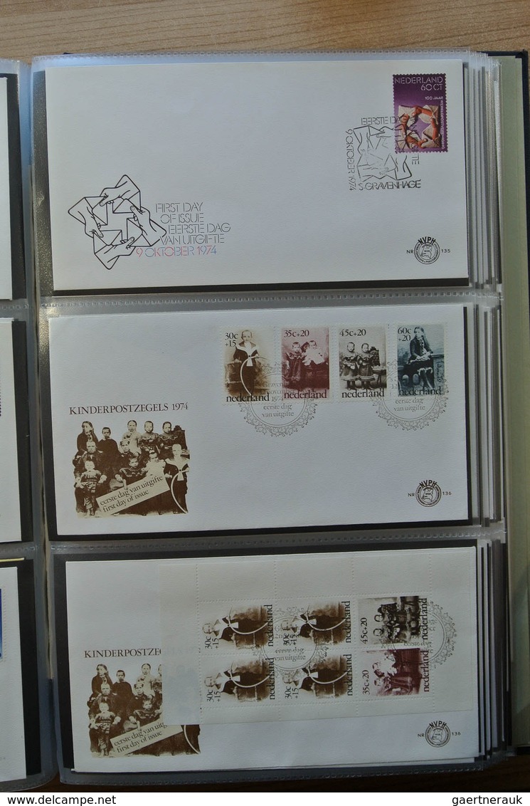 27479 Niederlande: 1960-2013. Apparently complete, unaddressed collection FDC's of the Netherlands 1960-20