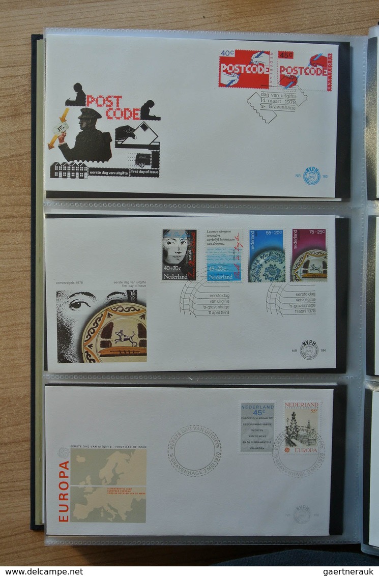 27479 Niederlande: 1960-2013. Apparently complete, unaddressed collection FDC's of the Netherlands 1960-20