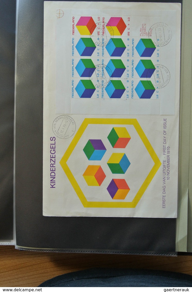 27479 Niederlande: 1960-2013. Apparently complete, unaddressed collection FDC's of the Netherlands 1960-20