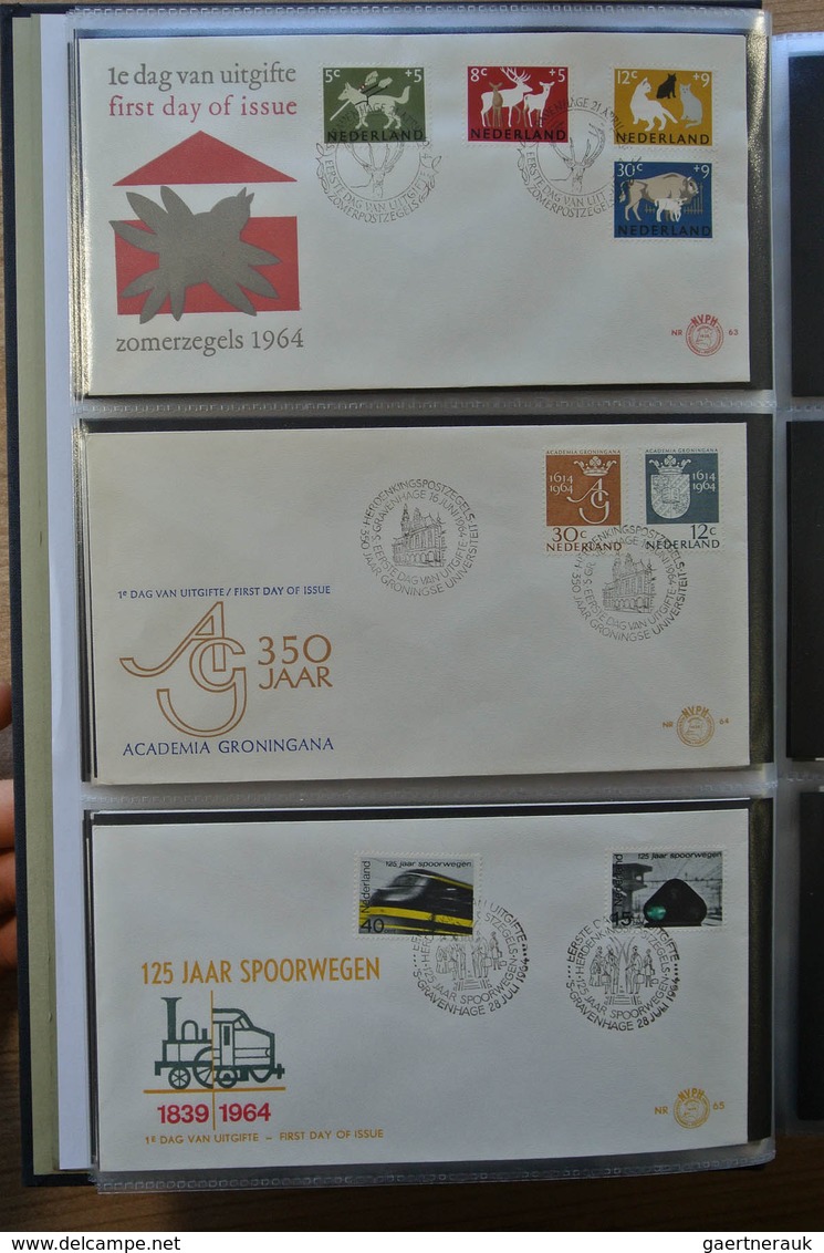 27479 Niederlande: 1960-2013. Apparently complete, unaddressed collection FDC's of the Netherlands 1960-20