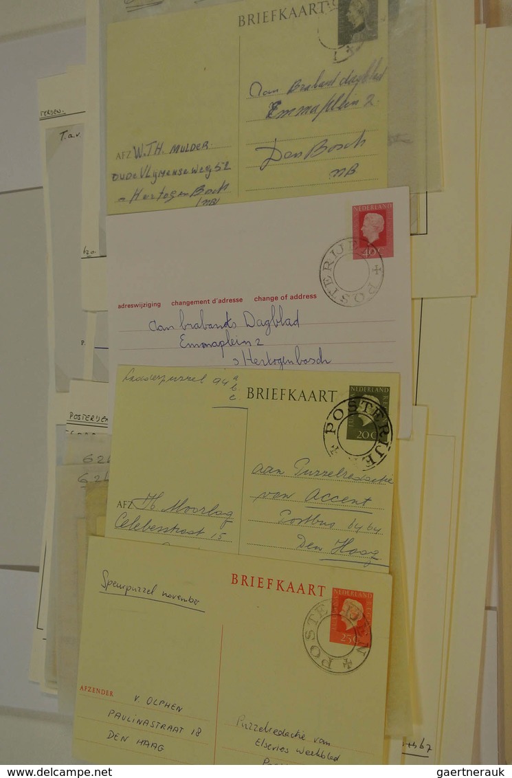 27488 Niederlande: Small collection covers of the Netherlands with cancel "posterijen" in folder.