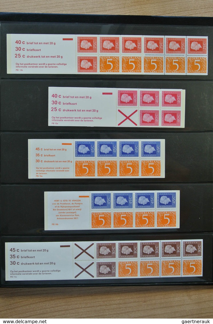 27489 Niederlande - Markenheftchen: 1964-1999 Very Well Filled, Mostly MNH Collection Stampbooklets Of The - Carnets Et Roulettes