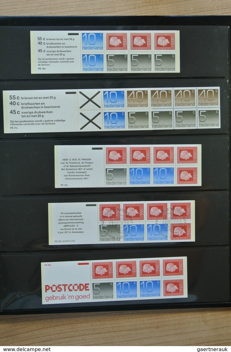 27489 Niederlande - Markenheftchen: 1964-1999 Very Well Filled, Mostly MNH Collection Stampbooklets Of The - Carnets Et Roulettes