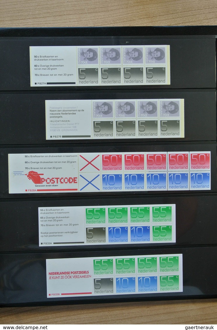 27489 Niederlande - Markenheftchen: 1964-1999 Very well filled, mostly MNH collection stampbooklets of the