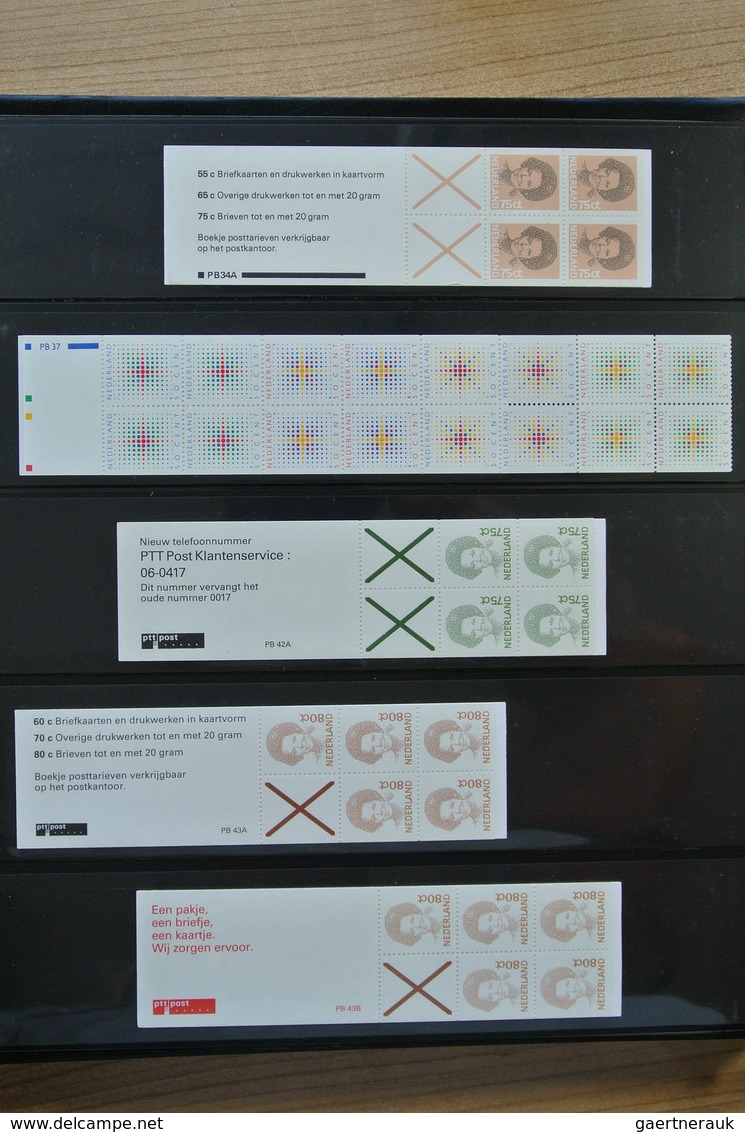 27489 Niederlande - Markenheftchen: 1964-1999 Very well filled, mostly MNH collection stampbooklets of the