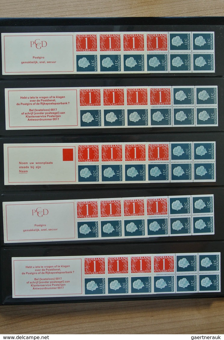 27489 Niederlande - Markenheftchen: 1964-1999 Very well filled, mostly MNH collection stampbooklets of the