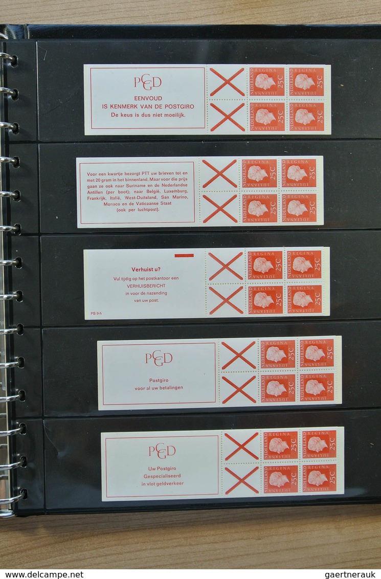 27489 Niederlande - Markenheftchen: 1964-1999 Very well filled, mostly MNH collection stampbooklets of the