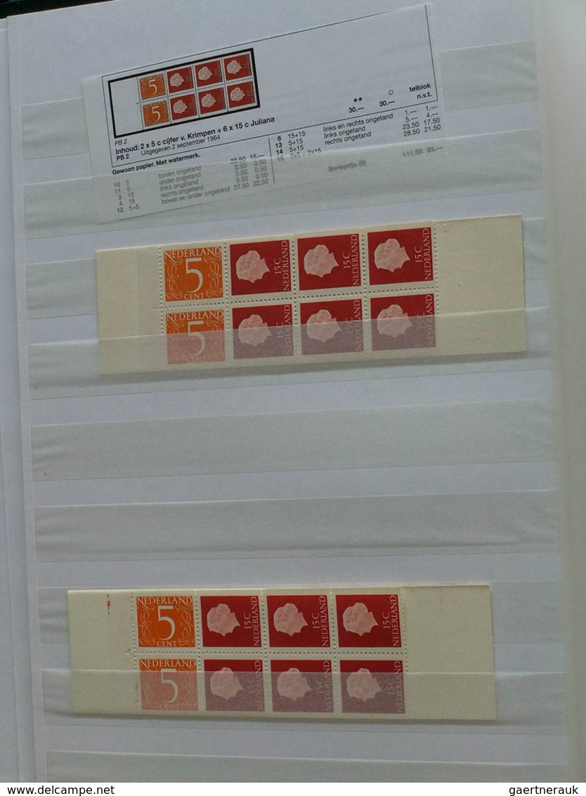 27491 Niederlande - Markenheftchen: 1964-1984. Well Filled Collection Stampbooklets Of The Netherlands 196 - Carnets Et Roulettes