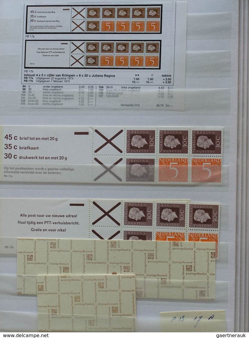 27491 Niederlande - Markenheftchen: 1964-1984. Well filled collection stampbooklets of the Netherlands 196