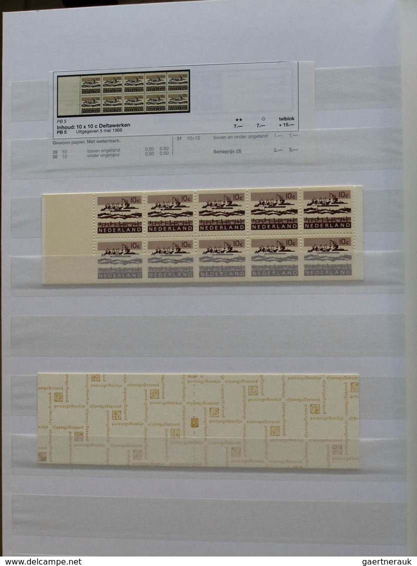 27491 Niederlande - Markenheftchen: 1964-1984. Well filled collection stampbooklets of the Netherlands 196