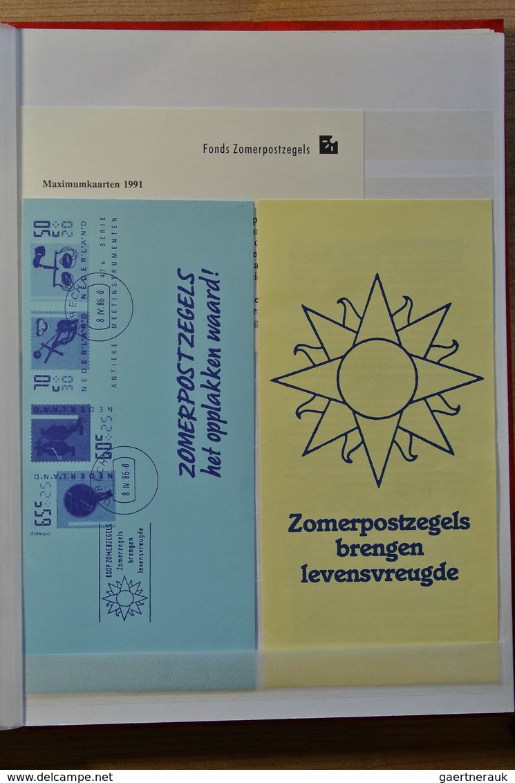 27492 Niederlande - Dienstmarken: 1935-1990. Nice, specialised collection Summer stamps of the Netherlands