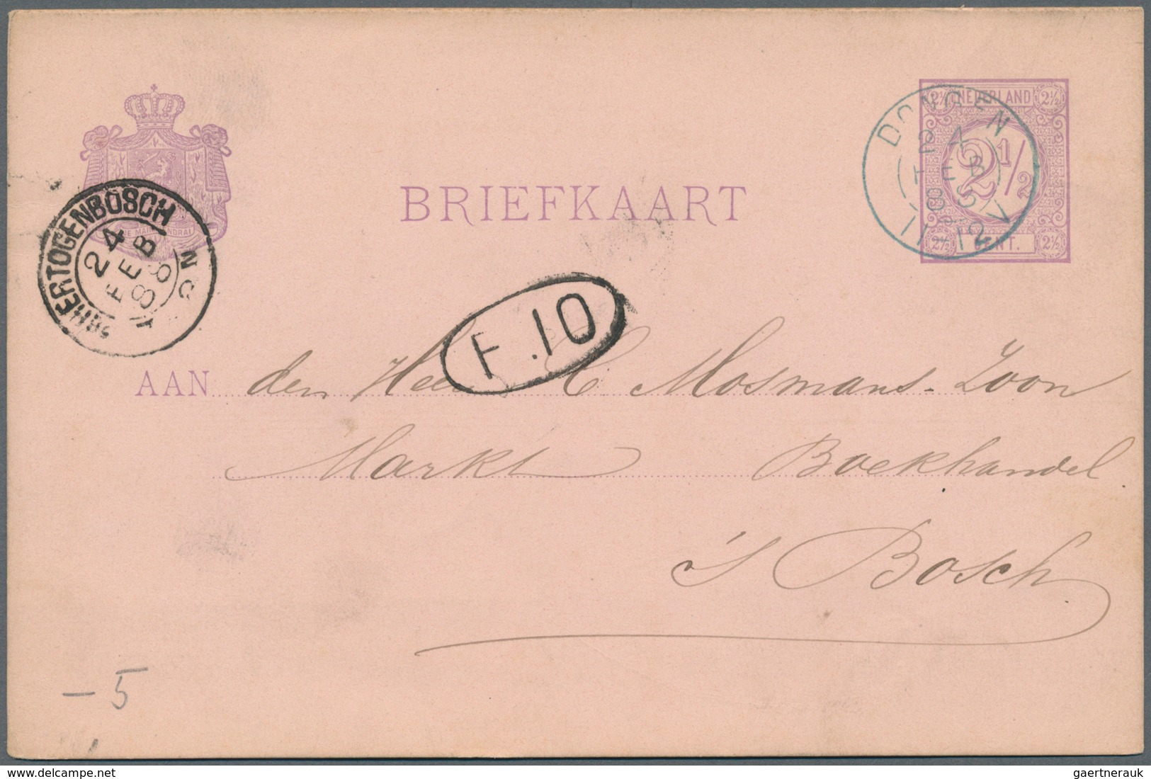 27495 Niederlande - Ganzsachen: 1871/1955, Comprehensive Accumulation With More Than 200 Mint/used Postal - Entiers Postaux
