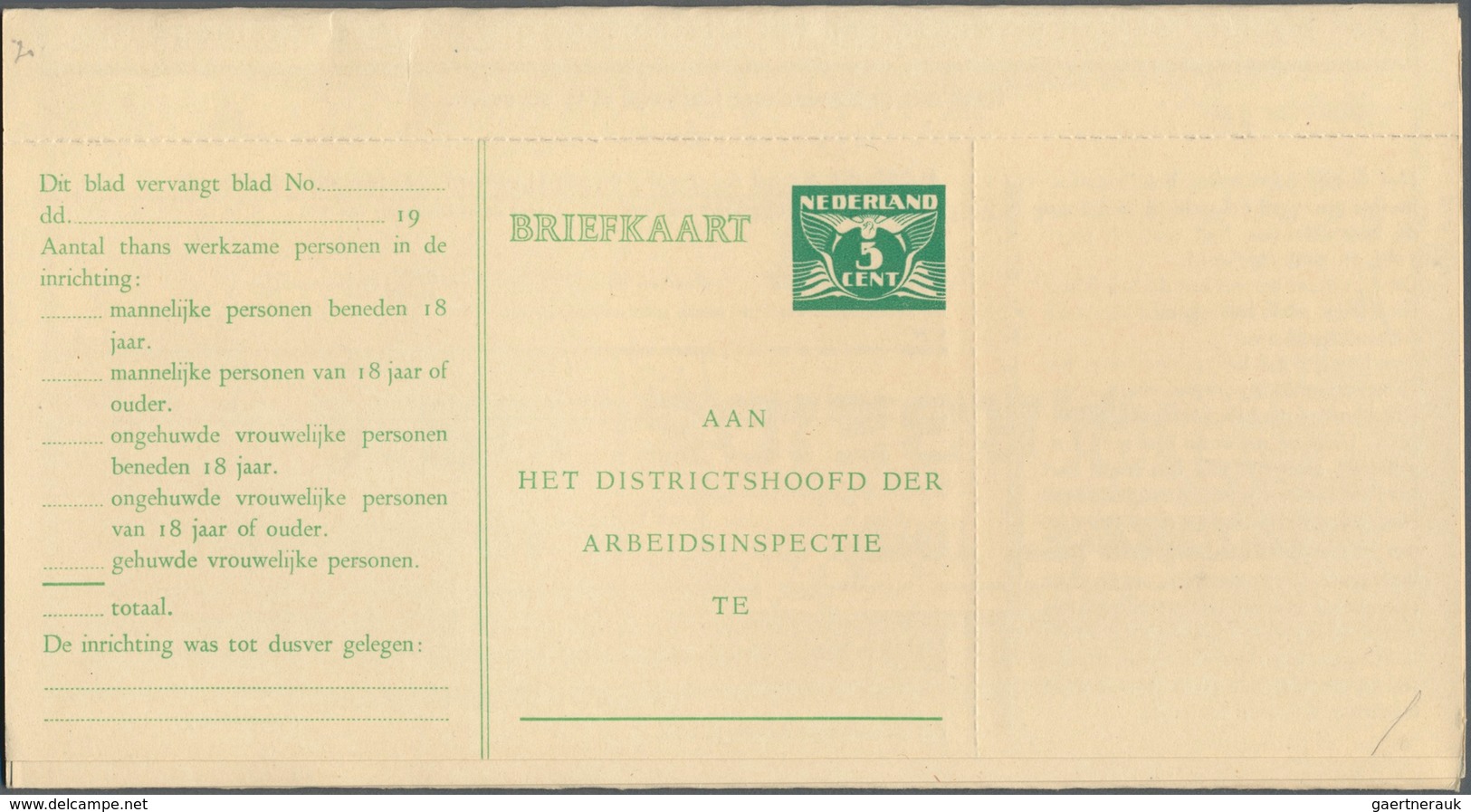 27497 Niederlande - Ganzsachen: 1872/1947, collection of apprx. 117 (apparently mainly different) unused s