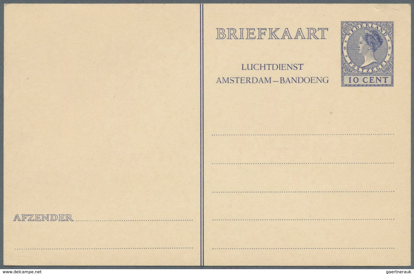 27498 Niederlande - Ganzsachen: 1875/1954 Ca., Collection With More Than 80 Mint Postal Stationeries From - Entiers Postaux