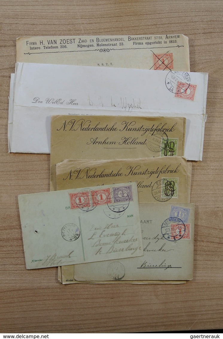 27502 Niederlande - Ganzsachen: Box With Ca. 2200 Postal Stationery Of The Netherlands (mostly Postal Card - Entiers Postaux