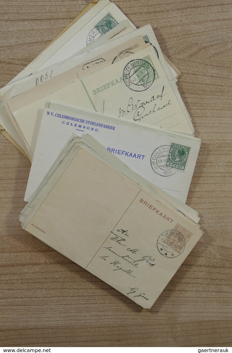 27502 Niederlande - Ganzsachen: Box with ca. 2200 postal stationery of the Netherlands (mostly postal card