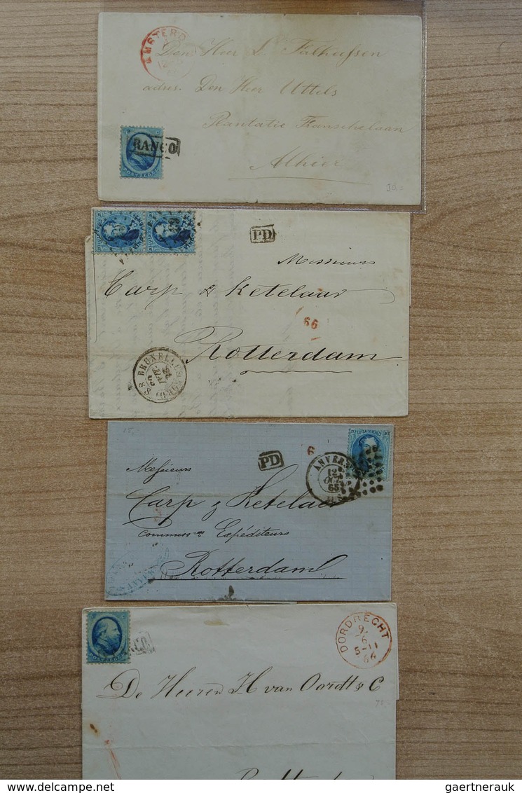 27514 Niederlande - Stempel: Fantastic Collection/lot Of The So Called Bestellersstempels, Cancels That We - Marcophilie