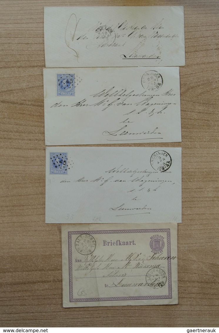 27514 Niederlande - Stempel: Fantastic collection/lot of the so called bestellersstempels, cancels that we