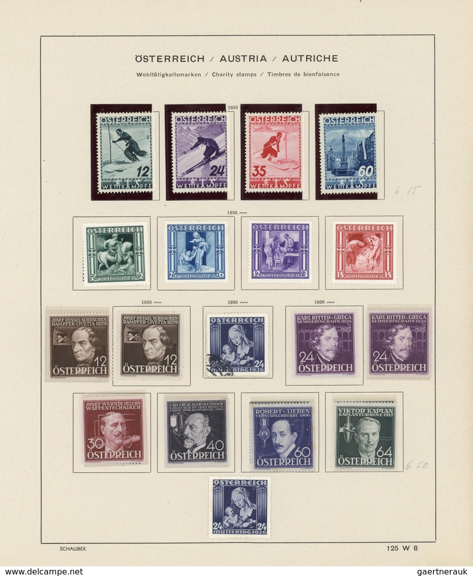 27548 Österreich: 1850/1972, umfangreicher Posten, aus mehreren Sammlungen zusammengefügt mit einigen Spit