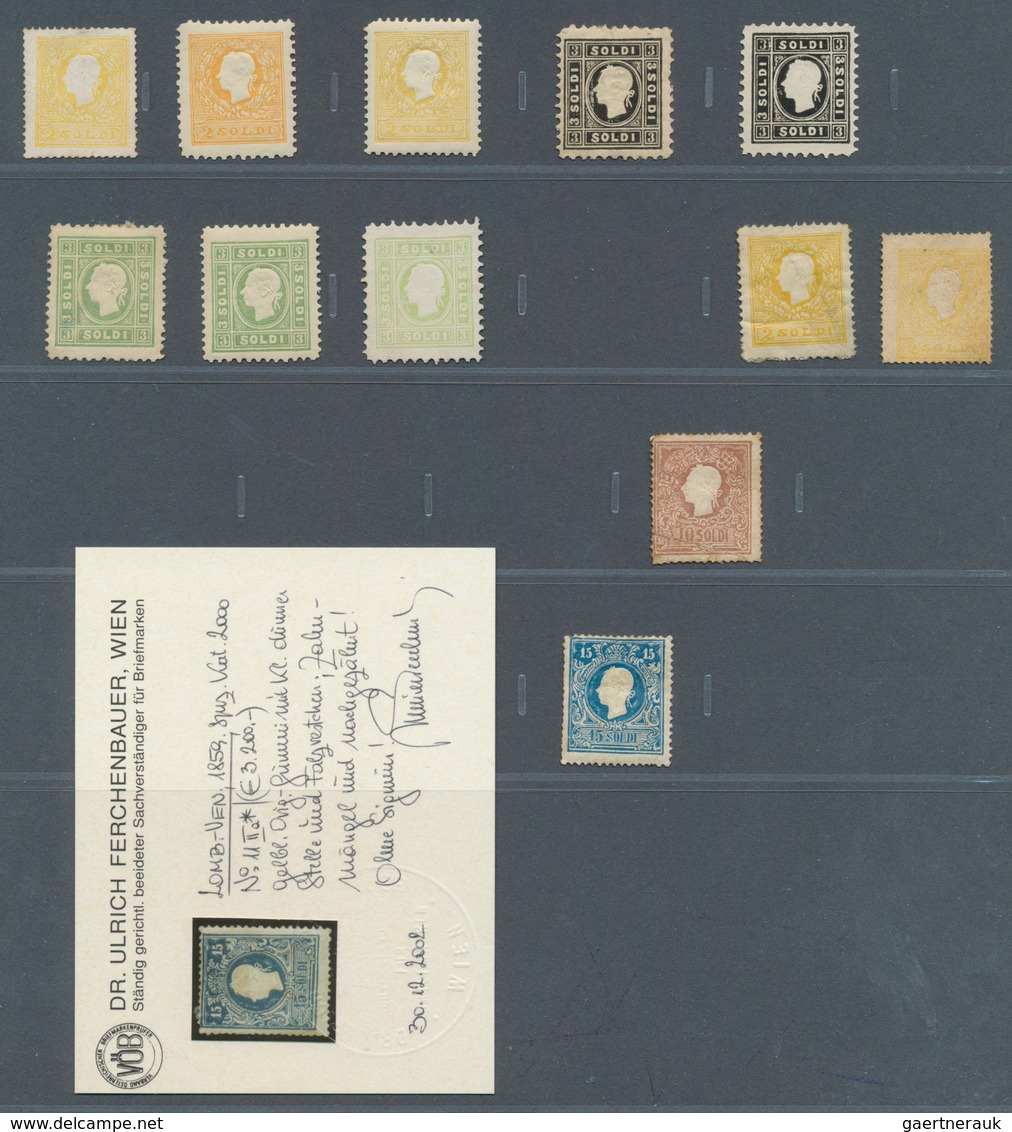 27551 Österreich: 1850/1964, Österreich/Gebiete, Umfassende Postfrische/ungebrauchte Sammlung In Vier Falz - Neufs