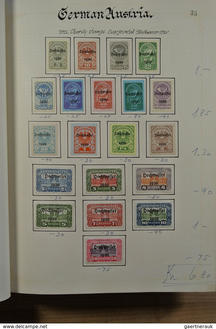 27561 Österreich: 1850-1925. Fantastic mainly used collection, partly specialised, wonderful classics with