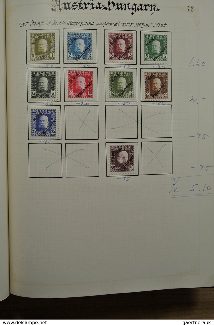 27561 Österreich: 1850-1925. Fantastic mainly used collection, partly specialised, wonderful classics with