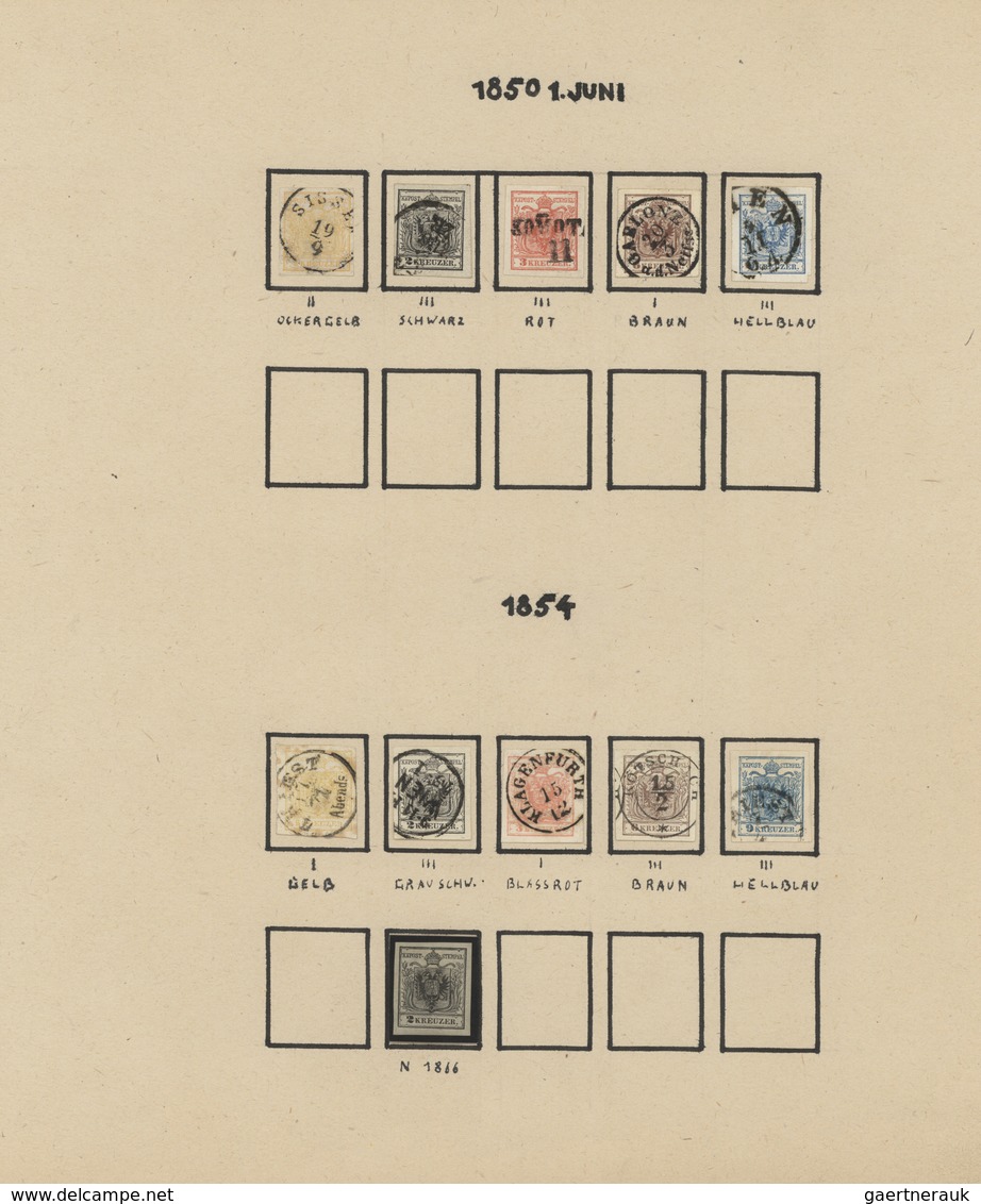27571 Österreich: 1850/2000, Umfangreiche Und Hochwertige Sammlung, Die Parallel In Beiden Erhaltungen Gef - Neufs