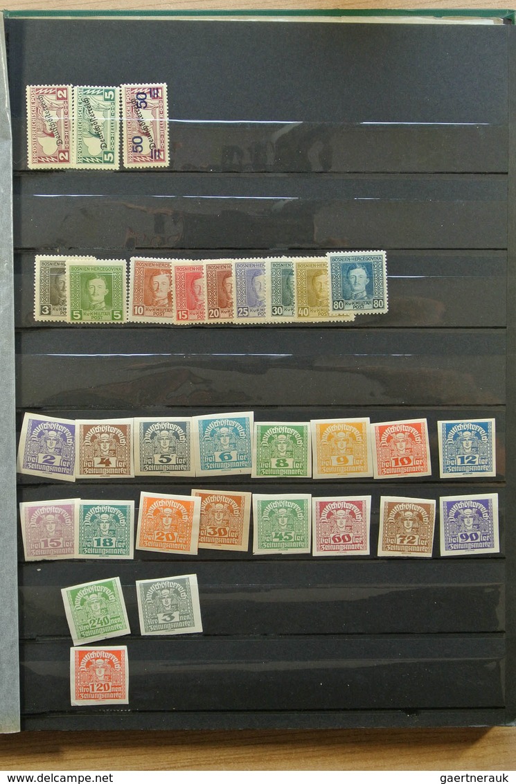 27576 Österreich: 1860-1978. Nice collection/lot with duplication, most of the value is in the duplicated