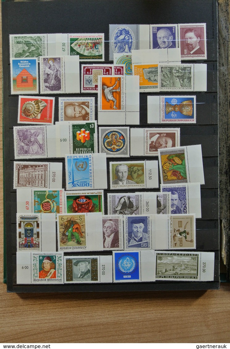 27576 Österreich: 1860-1978. Nice collection/lot with duplication, most of the value is in the duplicated