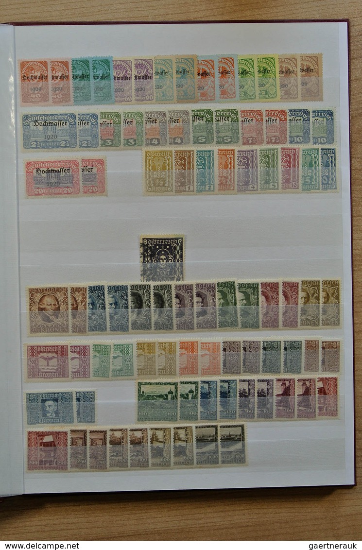 27576 Österreich: 1860-1978. Nice collection/lot with duplication, most of the value is in the duplicated