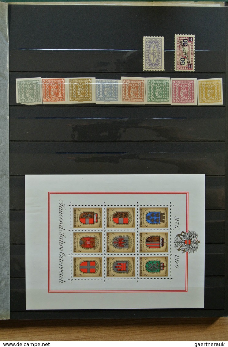 27576 Österreich: 1860-1978. Nice collection/lot with duplication, most of the value is in the duplicated