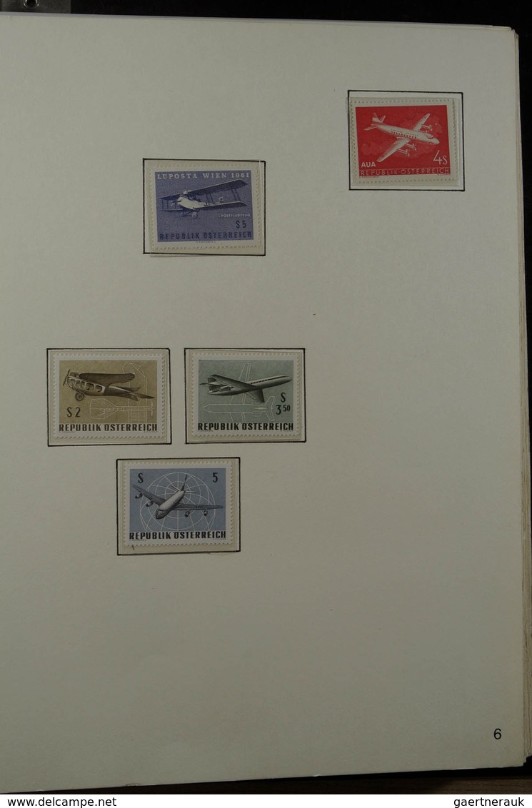 27595 Österreich: 1938-2008. Almost complete, mostly MNH (but also quite a few mint hinged) collection Aus