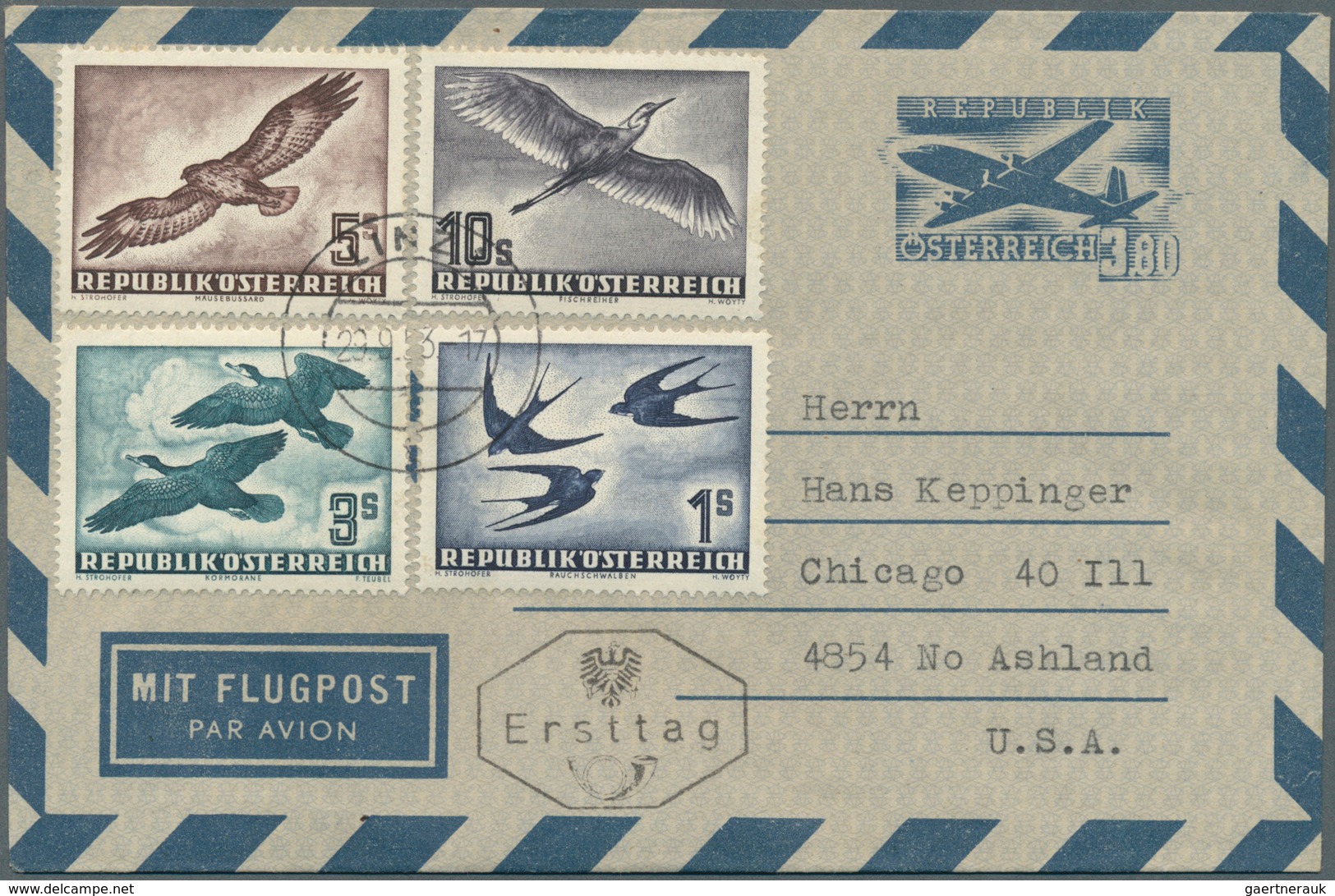 27609 Österreich: 1945/1954, Postfrische Und Gestempelte Sammlung Der Anfangsausgaben Sehr Lebhaft Auf Ind - Neufs