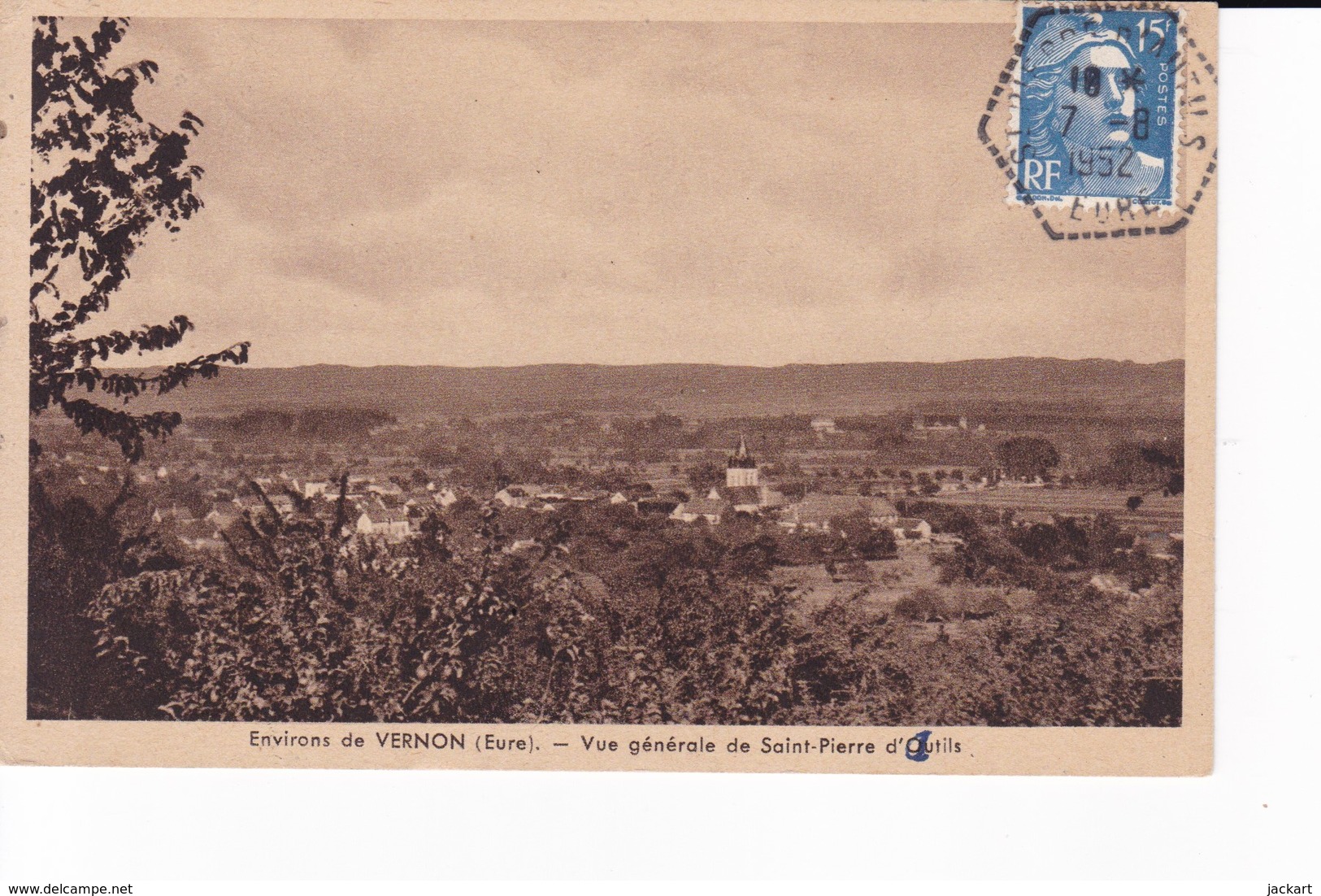 VUE GENERALE DE SAINT PIERRE D'AUTILS - Other & Unclassified