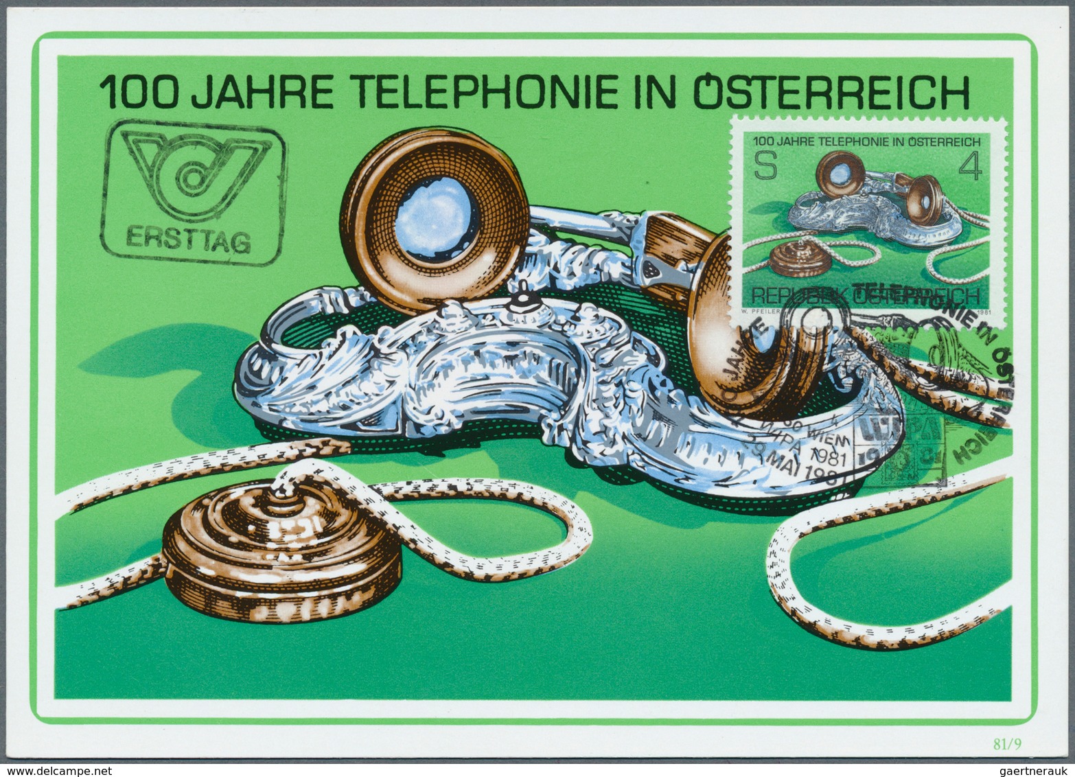 27626 Österreich: 1980-83, Über 80 Maximumkarten (card Max) Ab Der Ersten Amtlichen MK (Kumpf), Mit Inter. - Neufs