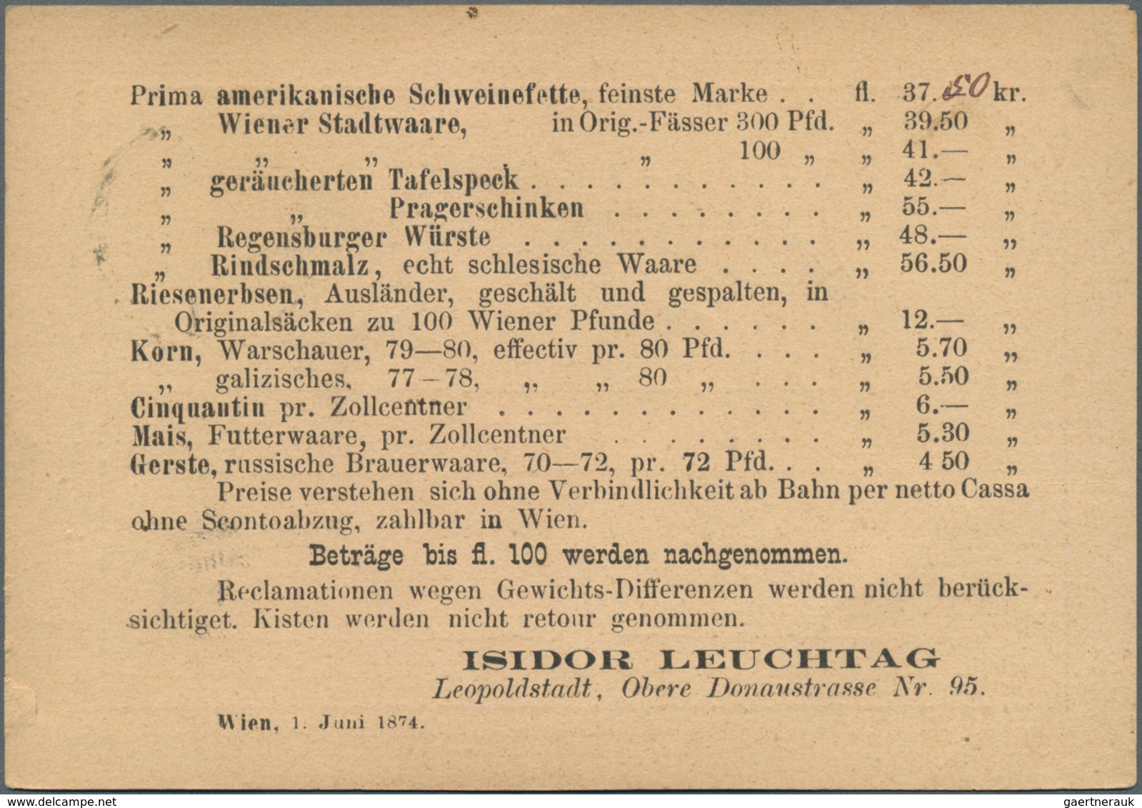 27658 Österreich - Ganzsachen: 1873/1905 (ca.), Bestand Von über 70 Meist Gebrauchten Postkarten Alle Mit - Autres & Non Classés