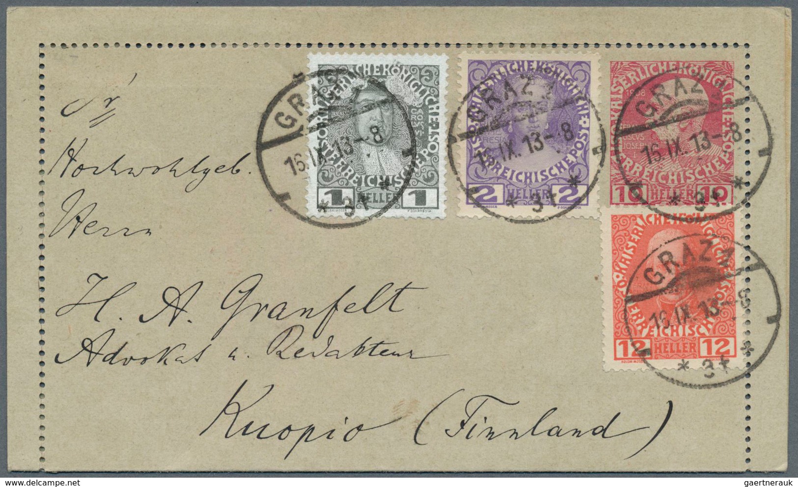 27662 Österreich - Ganzsachen: 1886/1932, Interessante Slg. Mit Ca. 50 Gebrauchten Ganzsachen-KARTENBRIEFE - Autres & Non Classés