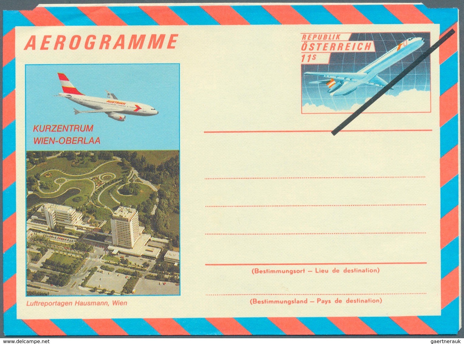 27664 Österreich - Ganzsachen: 1952/95, Sammlung Mit 50 Ungebrauchten Aerogrammen Dabei Unterschiedl. Type - Altri & Non Classificati