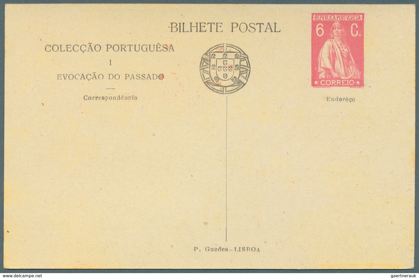 27764 Portugal: 1878/1935, Lot Of Ca. 70 Postal Stationery Used And Unused, Incl. Good Used Double Cards, - Lettres & Documents