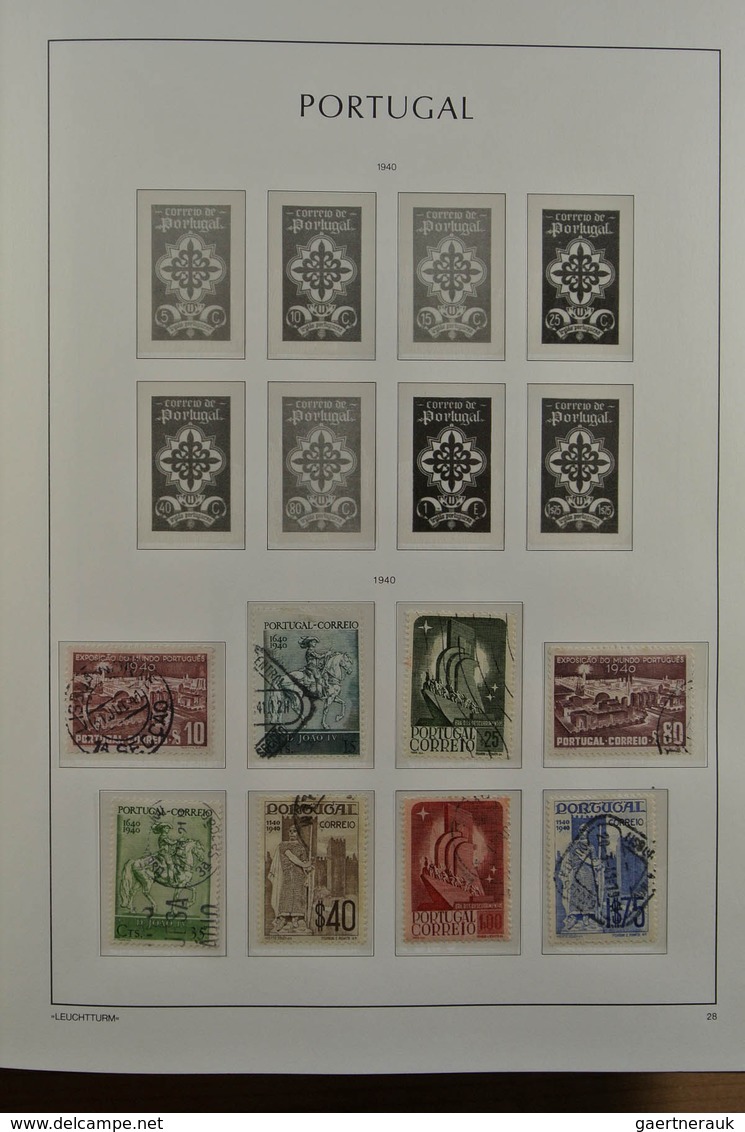27767 Portugal: 1912-1984. Well filled, MNH, mint hinged and used collection Portugal 1912-1984 in 3 album